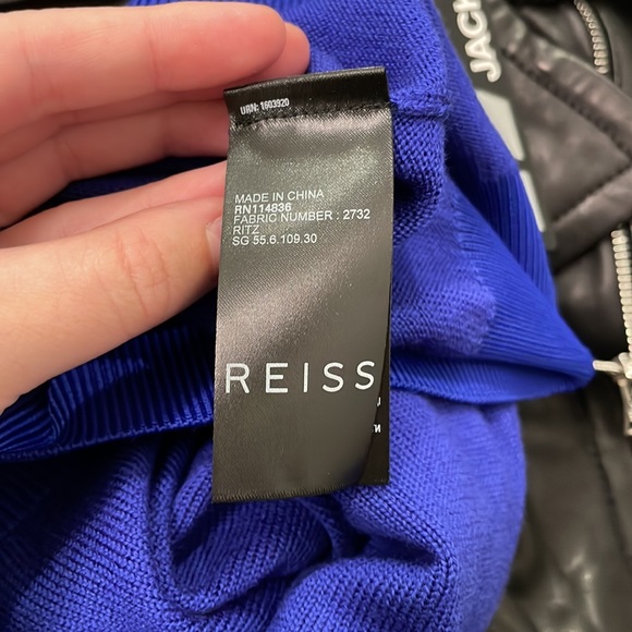 NWT Reiss Women’s Wool Turtleneck Sweater - Picture 6 of 7